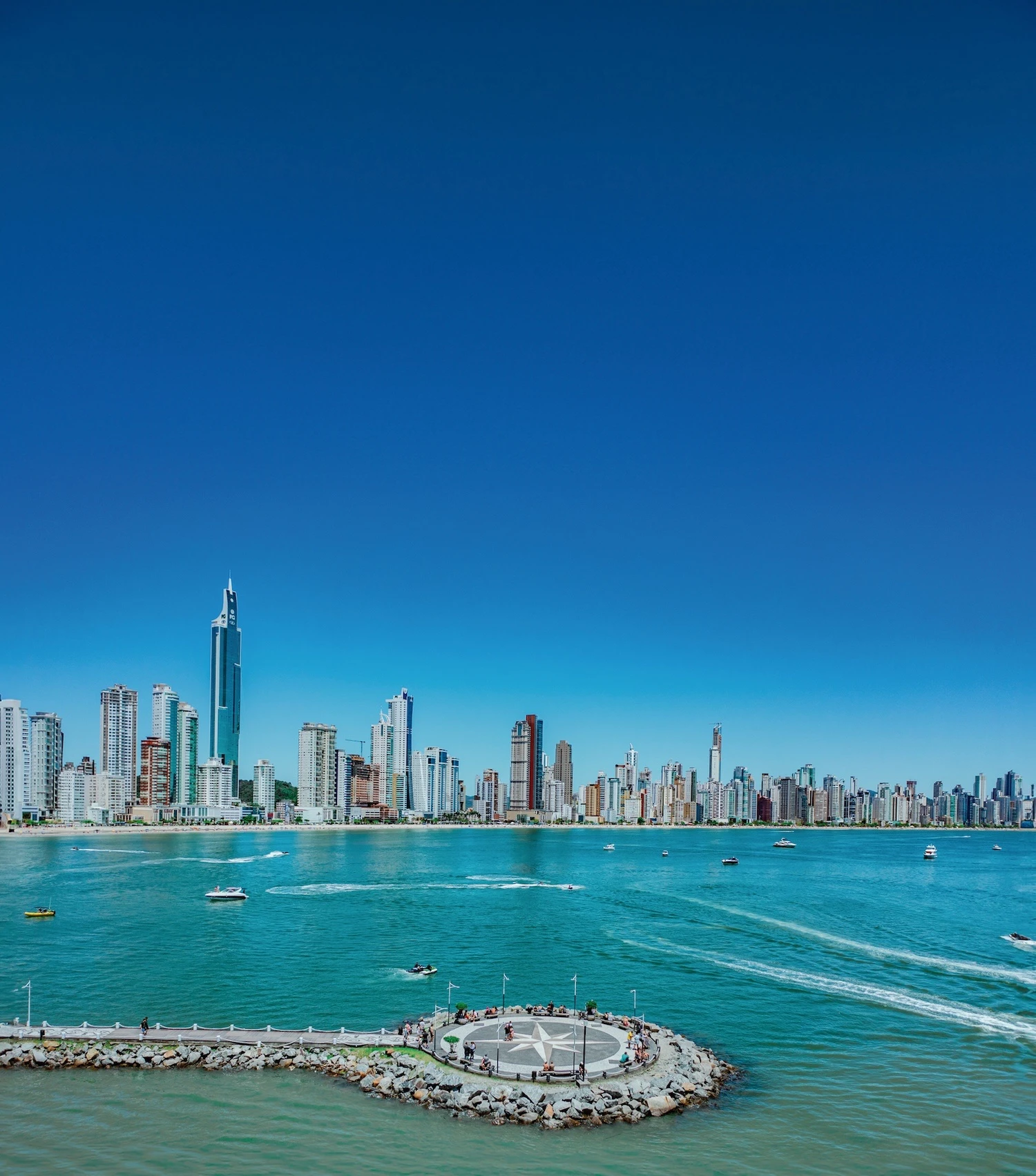 A nova orla de Balneário Camboriú