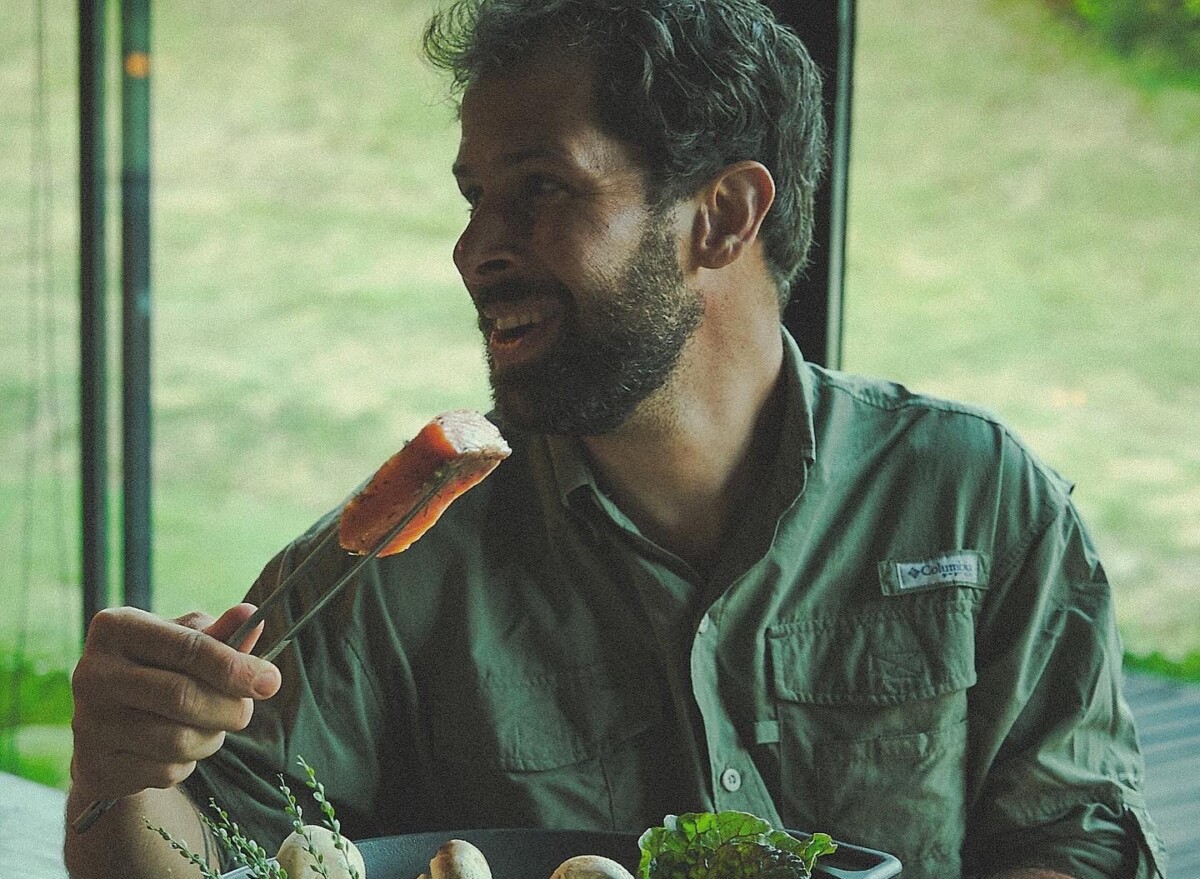 Felipe Bianchi, proprietário e chef da Casa Della Capra