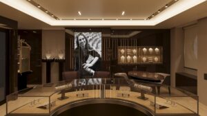 Boutique de joias em alto mar