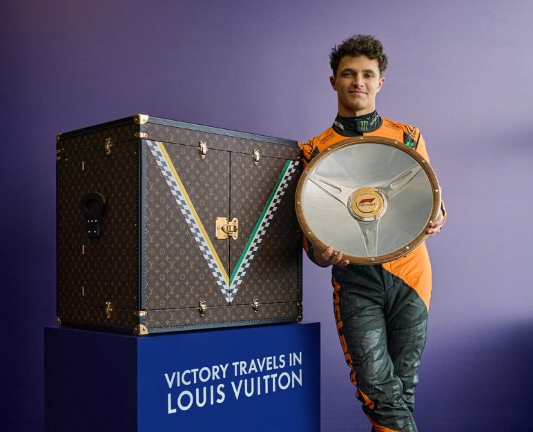 Vitória de Lando Norris no GP da Austrália tem assinatura da Louis Vuitton