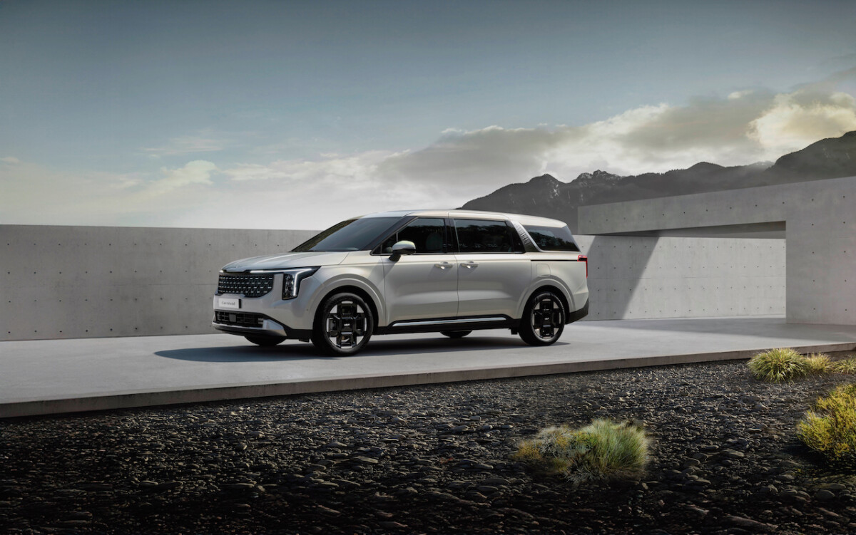 Experiência de primeira classe com Kia Carnival